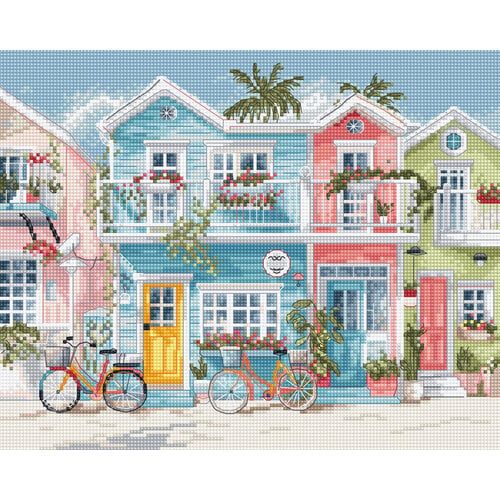 Leti Stitch Borduurpakket Beach Bliss - Leti Stitch