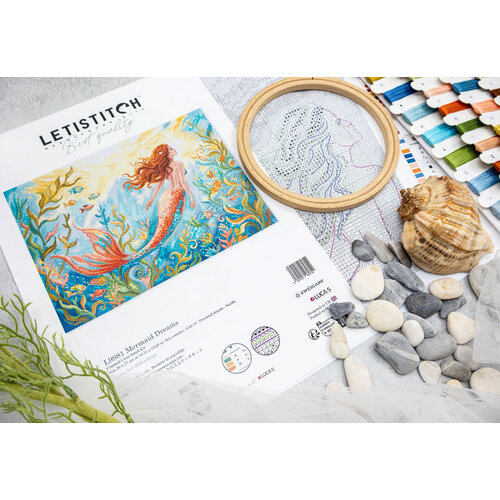 Leti Stitch Borduurpakket Mermaid Dreams - Leti Stitch