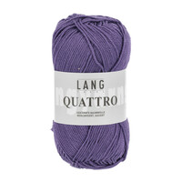 Lang Yarns | Katoen Quattro -  0046 | Paars