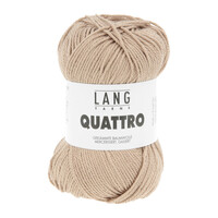 Lang Yarns | Katoen Quattro -  0126 | Zand