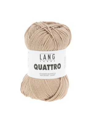 Lang Yarns Lang Yarns | Katoen Quattro - 0126 | Zand Lang Yarns Lang Yarns | Katoen Quattro - 0126 | Zand