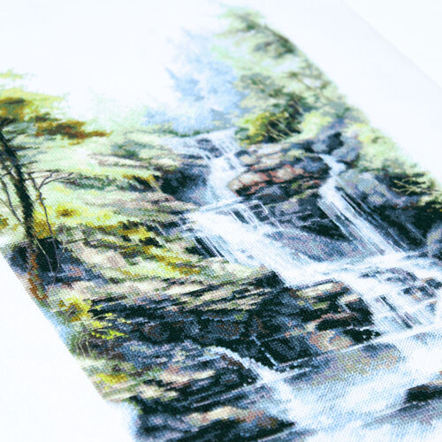 Magic Needle CI Borduurpakket Melody of the Falls - Magic Needle