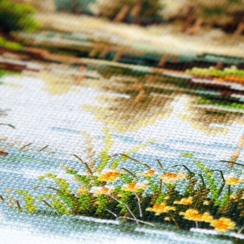 Magic Needle CI Borduurpakket Forest Lake - Magic Needle
