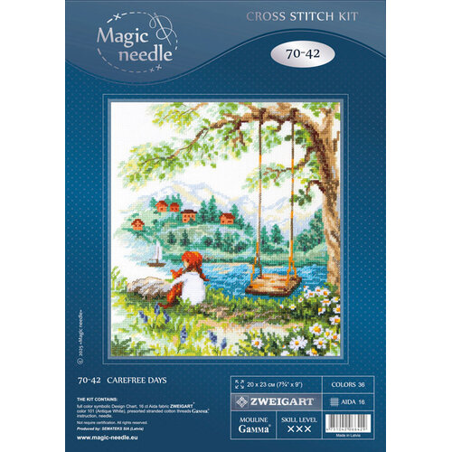Magic Needle CI Borduurpakket Carefree Days - Magic Needle