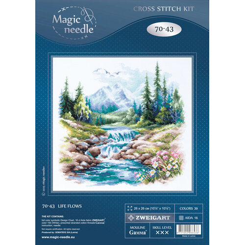 Magic Needle CI Borduurpakket Life Flows - Magic Needle