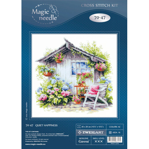 Magic Needle CI Borduurpakket Quiet Happiness - Magic Needle