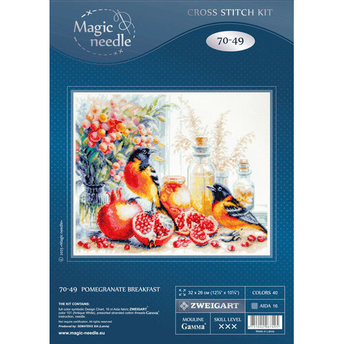 Magic Needle CI Borduurpakket Pomegranate Breakfast - Magic Needle