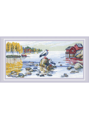 RIOLISf Borduurpakket By the Lake - RIOLIS RIOLISf Borduurpakket By the Lake - RIOLIS