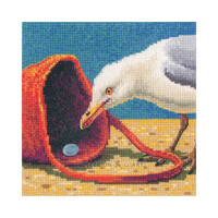 Borduurpakket Curious Seagull - RTO