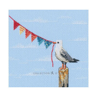 Borduurpakket Seagull with Flags - RTO
