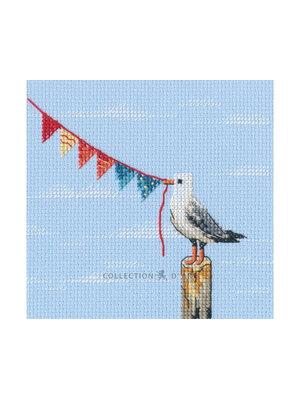 RTO Borduurpakket Seagull with Flags - RTO RTO Borduurpakket Seagull with Flags - RTO