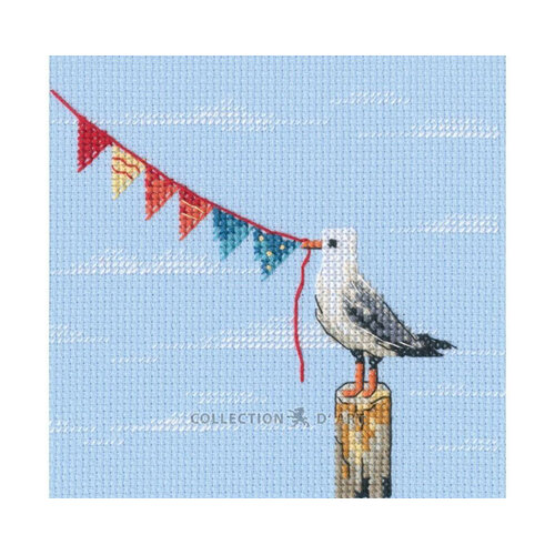 RTO Borduurpakket Seagull with Flags - RTO RTO Borduurpakket Seagull with Flags - RTO