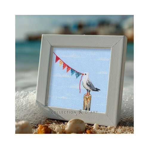 RTO Borduurpakket Seagull with Flags - RTO RTO Borduurpakket Seagull with Flags - RTO