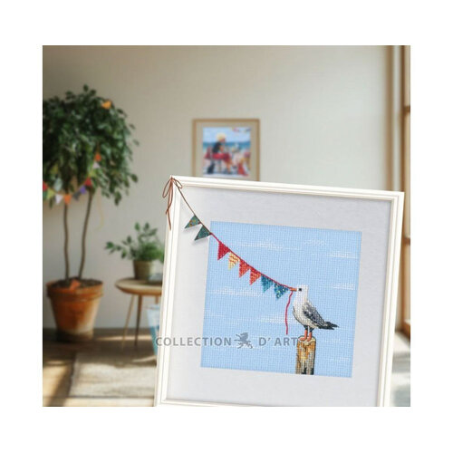 RTO Borduurpakket Seagull with Flags - RTO RTO Borduurpakket Seagull with Flags - RTO