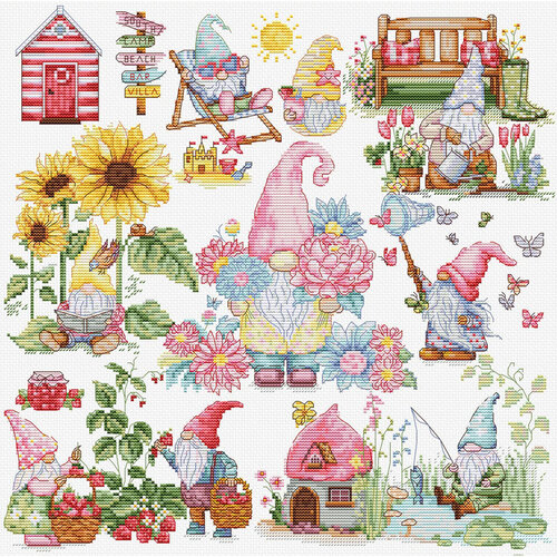 Luca-S Borduurpakket The Story of the Gnomes - Luca-S Luca-S Borduurpakket The Story of the Gnomes - Luca-S