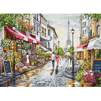 Borduurpakket Paris Flower Shop - Luca-S