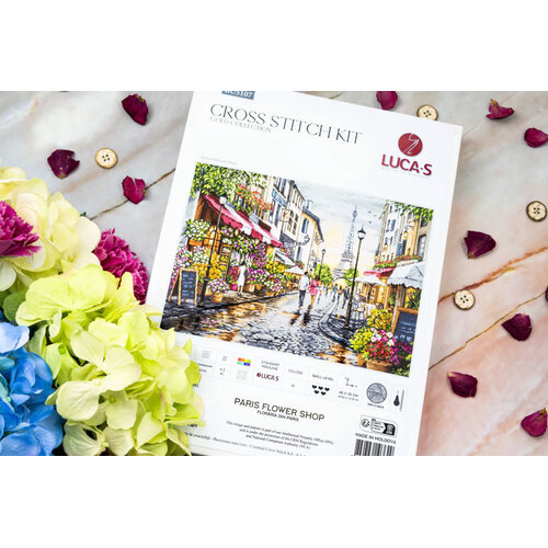 Luca-S Borduurpakket Paris Flower Shop - Luca-S Luca-S Borduurpakket Paris Flower Shop - Luca-S