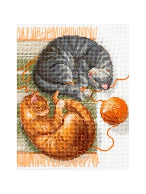 Aine Borduurpakket Cats and Threads - Aine Aine Borduurpakket Cats and Threads - Aine