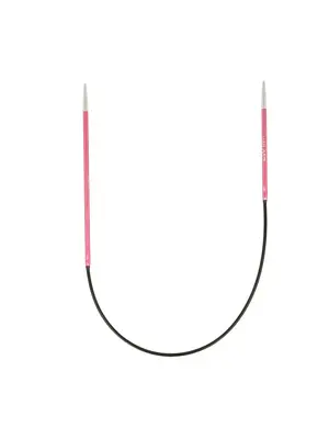 KnitPro Zing Asymmetrische Rondbreinaald 25 cm - van 2 t/m 5 mm