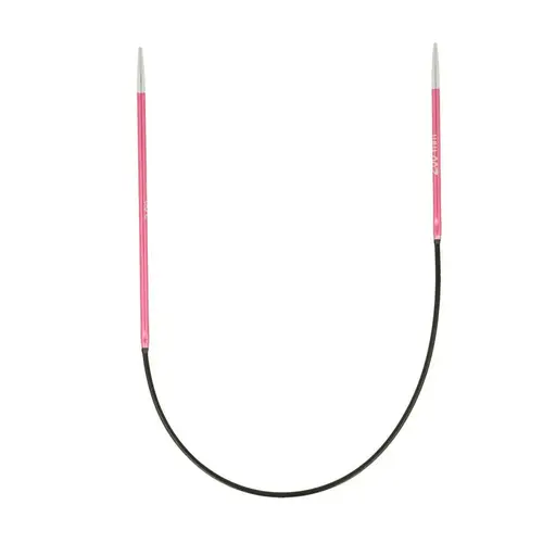 KnitPro Knitpro Zing Asymmetrische Rondbreinaald 25 cm - van 2 t/m 5 mm