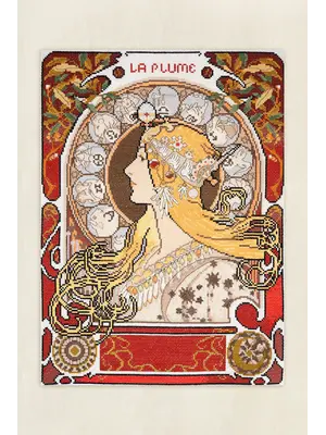 DMC DMC Kruissteekpakket Museum Collectie - Alfons Mucha - Zodiac
