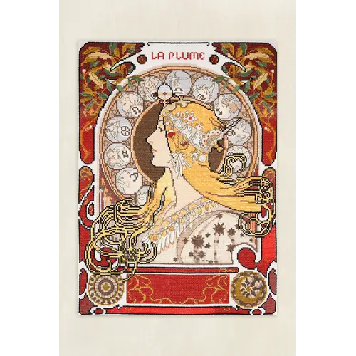 DMC DMC Kruissteekpakket Museum Collectie - Alfons Mucha - Zodiac DMC DMC Kruissteekpakket Museum Collectie - Alfons Mucha - Zodiac