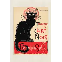 DMC Kruissteekpakket Museum Collectie - Steinlen- Tour of the Black Cat
