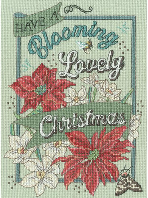 Bothy Threads Borduurpakket Angie Spurgeon - Blooming Lovely Christmas - Bothy Threads Bothy Threads Borduurpakket Angie Spurgeon - Blooming Lovely Christmas - Bothy Threads