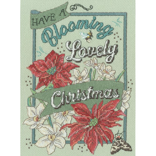Bothy Threads Borduurpakket Angie Spurgeon - Blooming Lovely Christmas - Bothy Threads Bothy Threads Borduurpakket Angie Spurgeon - Blooming Lovely Christmas - Bothy Threads