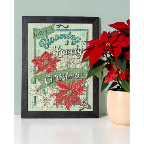 Bothy Threads Borduurpakket Angie Spurgeon - Blooming Lovely Christmas - Bothy Threads Bothy Threads Borduurpakket Angie Spurgeon - Blooming Lovely Christmas - Bothy Threads