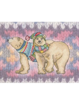 Bothy Threads Borduurpakket Emma Ball - A Polar Pair - Bothy Threads Bothy Threads Borduurpakket Emma Ball - A Polar Pair - Bothy Threads