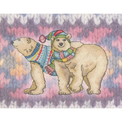 Bothy Threads Borduurpakket Emma Ball - A Polar Pair - Bothy Threads Bothy Threads Borduurpakket Emma Ball - A Polar Pair - Bothy Threads