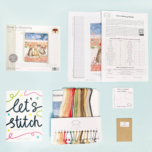 Bothy Threads Borduurpakket Hannah Dale - Snow Is Glistening - Bothy Threads