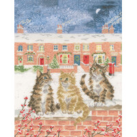 Borduurpakket Hannah Dale - Snow Is Glistening - Bothy Threads