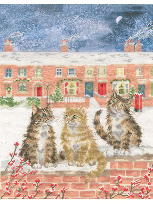 Bothy Threads Borduurpakket Hannah Dale - Snow Is Glistening - Bothy Threads Bothy Threads Borduurpakket Hannah Dale - Snow Is Glistening - Bothy Threads