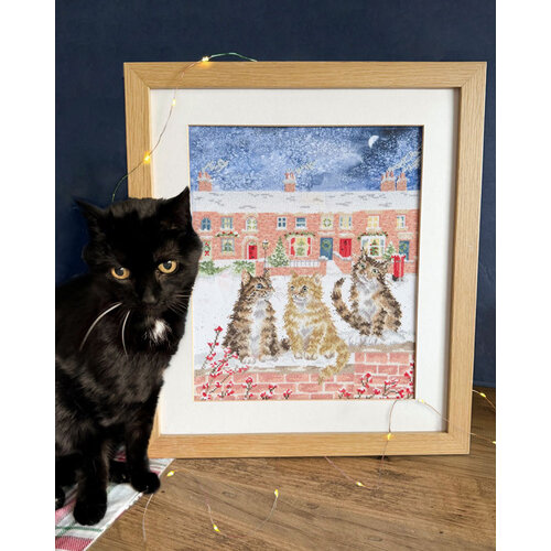 Bothy Threads Borduurpakket Hannah Dale - Snow Is Glistening - Bothy Threads