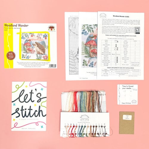 Bothy Threads Borduurpakket Jane Sunner - Woodland Wander - Bothy Threads Bothy Threads Borduurpakket Jane Sunner - Woodland Wander - Bothy Threads