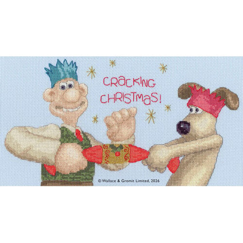 Bothy Threads Borduurpakket Wallace & Gromit - Cracking Christmas! - Bothy Threads Bothy Threads Borduurpakket Wallace & Gromit - Cracking Christmas! - Bothy Threads