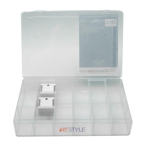 Restyle Moulinebox Opbergbox Restyle - Groot 17-vaks incl. 100 papieren wikkelkaartjes