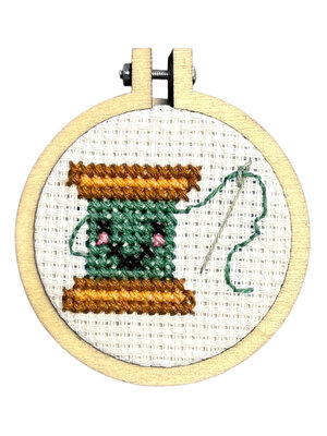 The Crafty Kit Company -  Borduurpakket Matchbox The Stitch Company - The Crafty Kit Company