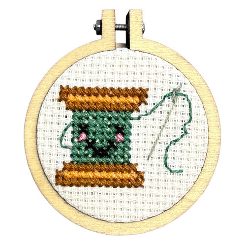 The Crafty Kit Company Borduurpakket Matchbox The Stitch Company - The Crafty Kit Company