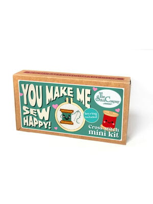 The Crafty Kit Company Borduurpakket Matchbox The Stitch Company - The Crafty Kit Company