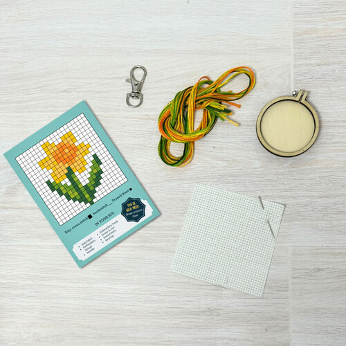 The Crafty Kit Company Borduurpakket Matchbox You Brighten my Day - The Crafty Kit Company The Crafty Kit Company Borduurpakket Matchbox You Brighten my Day - The Crafty Kit Company