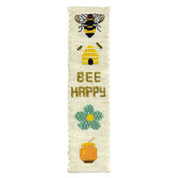 Borduurpakket Bookmark Honey Bee - The Crafty Kit Company