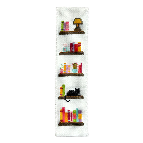The Crafty Kit Company Borduurpakket Bookmark Book Lover - The Crafty Kit Company