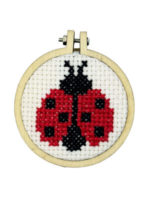 The Crafty Kit Company -  Borduurpakket Matchbox You're Spot-tacular! - The Crafty Kit Company