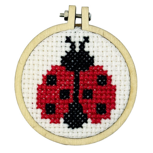 The Crafty Kit Company Borduurpakket Matchbox You're Spot-tacular! - The Crafty Kit Company