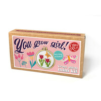 Borduurpakket Matchbox You Grow Girl! - The Crafty Kit Company