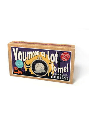 The Crafty Kit Company Borduurpakket Matchbox You Moon a Lot to Me - The Crafty Kit Company