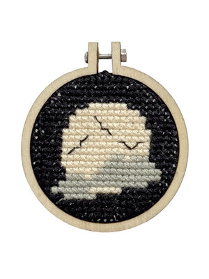 The Crafty Kit Company -  Borduurpakket Matchbox You Moon a Lot to Me - The Crafty Kit Company